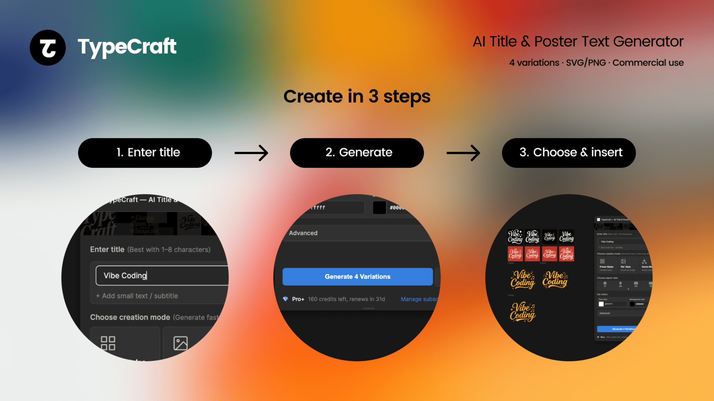 Figma poster title generator workflow